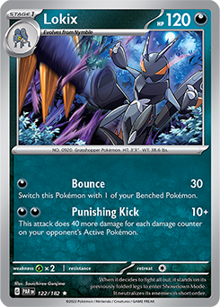 Lokix 122/182 Pokémon card from Paradox Rift for sale at best price