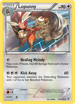 Lopunny 117/149 Pokémon card from Boundaries Crossed for sale at best price