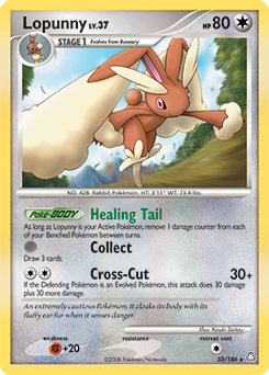 Lopunny 33/146 Pokémon card from Legends Awakened for sale at best price