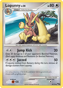 Lopunny 9/17 Pokémon card from POP 9 for sale at best price