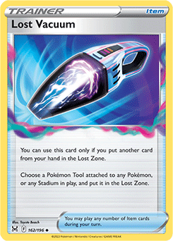 Lost Vacuum 162/196 Pokémon card from Lost Origin for sale at best price