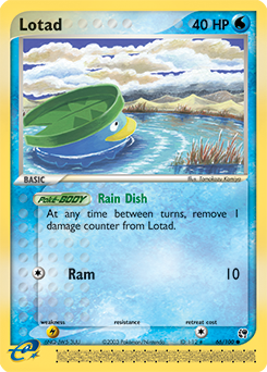 Lotad 66/100 Pokémon card from Ex Sandstorm for sale at best price