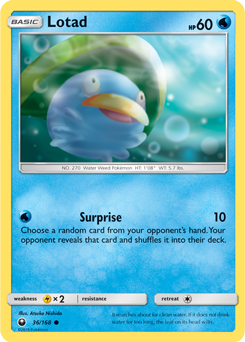 Lotad 36/168 Pokémon card from Celestial Storm for sale at best price