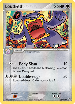 Loudred 35/106 Pokémon card from Ex Emerald for sale at best price