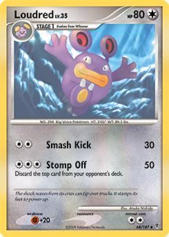 Loudred 64/147 Pokémon card from Supreme Victors for sale at best price