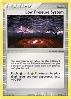 Low Pressure System 11/17 Pokémon card from POP 3 for sale at best price