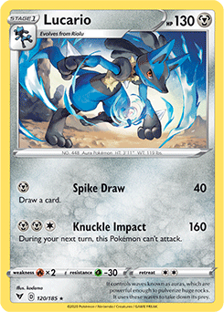 Lucario EX 107/111 Pokémon card from Furious Fists for sale at best price