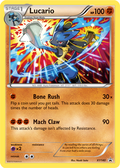 Lucario XY140 Pokémon card from XY Promos for sale at best price