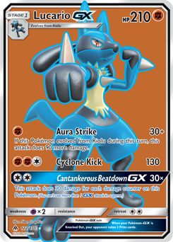 SV22/SV94 Lucario, Rare Holo Card