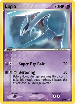 Carte Pokémon Lugia 2/17 de la série POP 5 en vente au meilleur prix