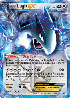 Lugia EX 108/135 Pokémon card from Plasma Storm for sale at best price