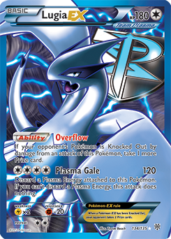 Lugia EX 134/135 Pokémon card from Plasma Storm for sale at best price
