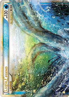 Legend Pokémon Pokémon card Lugia LEGEND 113/123 from HeartGold SoulSilver expansion