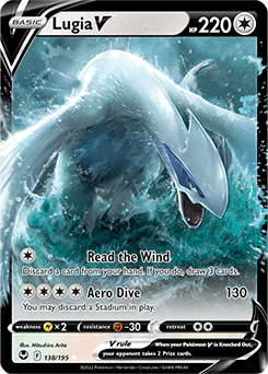 Lugia V 138/195 Pokémon card from Silver Tempest for sale at best price