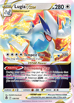 Lugia VSTAR 139/195 Pokémon card from Silver Tempest for sale at best price