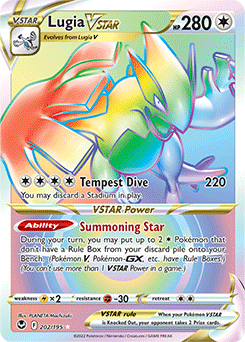 Lugia VSTAR 202/195 Pokémon card from Silver Tempest for sale at best price