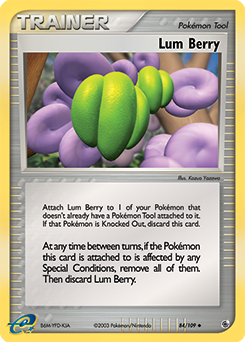 Carte Pokémon Baie Prine 84/109 de la série Ex Rubis & Saphir en vente au meilleur prix