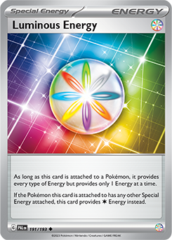 Luminous Energy 191/193 Pokémon card from Paldea Evolved for sale at best price