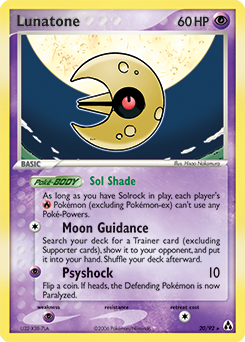 Carte Pokémon Seleroc 20/92 de la série Ex Créateurs de Légendes en vente au meilleur prix