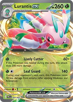 Lurantis ex 4/84 Pokémon card from Pitch Black for sale at best price