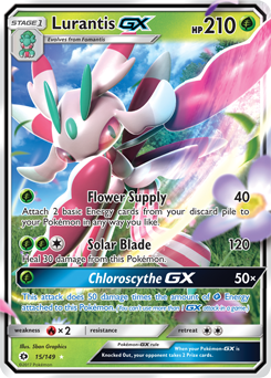 Lurantis GX 15/149 Pokémon card from Sun & Moon for sale at best price