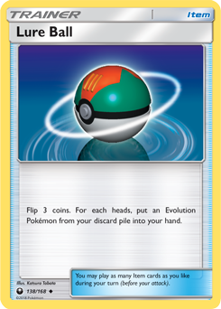 Lure Ball 138/168 Pokémon card from Celestial Storm for sale at best price