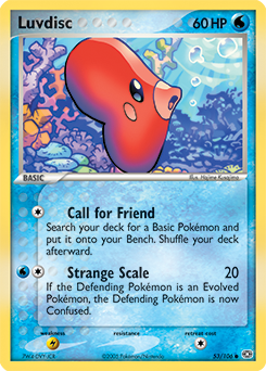 Carte Pokémon Lovdisc 53/106 de la série Ex Emeraude en vente au meilleur prix