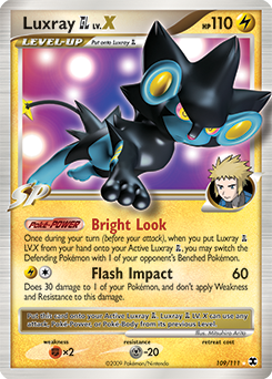 Luxray LV.X 109/111 Pokémon card from Rising Rivals for sale at best price