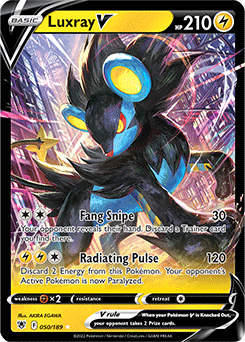 Luxray V 050/189 Pokémon card from Astral Radiance for sale at best price