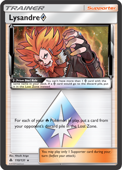 Lysandre 110/131 Pokémon card from Forbidden Light for sale at best price