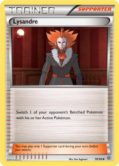 Lysandre 78/98 Pokémon card from Ancient Origins for sale at best price