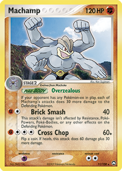 Carte Pokémon Mackogneur 11/108 de la série Ex Gardiens du Pouvoir en vente au meilleur prix