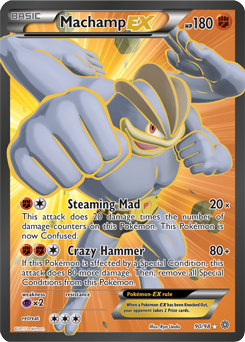 Machamp EX 90/98 Pokémon card from Ancient Origins for sale at best price