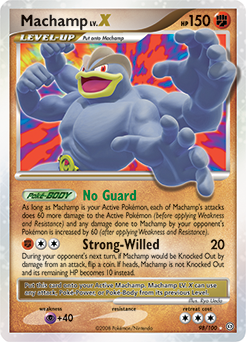 Machamp LV.X 98/100 Pokémon card from Stormfront for sale at best price