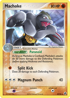 Machoke 39/92 Pokémon card from Ex Legend Maker for sale at best price
