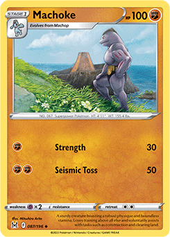 Machoke 087/196 Pokémon card from Lost Origin for sale at best price