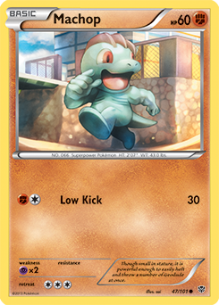 Machop 47/101 Pokémon card from Plasma Blast for sale at best price