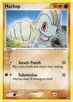 Machop 53/108 Pokémon card from Ex Power Keepers for sale at best price