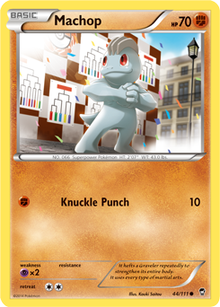 Machop 44/111 Pokémon card from Furious Fists for sale at best price