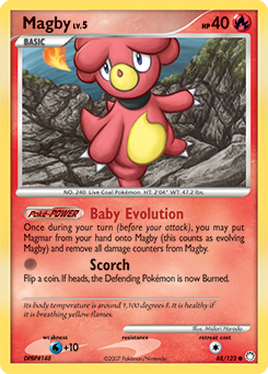 Magby 88/123 Pokémon card from Mysterious Treasures for sale at best price
