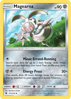 Magearna 131/214 Pokémon card from Lost Thunder for sale at best price