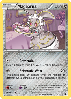 Promo Pokémon card Magearna XY165 from XY Promos expansion