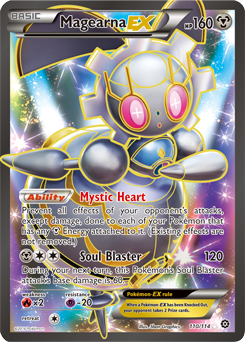 Magearna EX 110/114 Pokémon card from Steam Siege for sale at best price