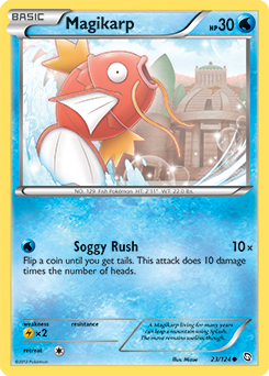 Magikarp 23/124 Pokémon card from Dragons Exalted for sale at best price