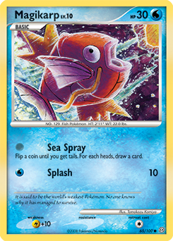 Magikarp 65/100 Pokémon card from Stormfront for sale at best price