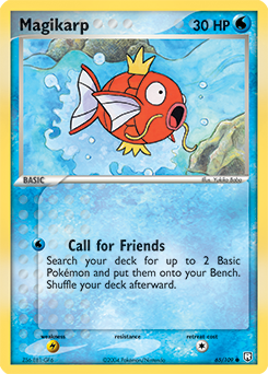 Carte Pokémon Magikarp 65/109 de la série Ex Team Rocket Returns en vente au meilleur prix