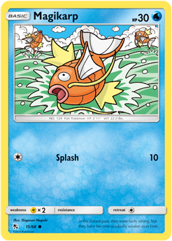 Magikarp 15/68 Pokémon card from Hidden Fates for sale at best price