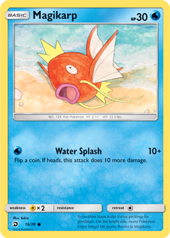 Magikarp 19/70 Pokémon card from Dragon Majesty for sale at best price