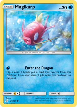 Magikarp 29/181 Pokémon card from Team Up for sale at best price