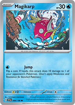 Magikarp 044/198 Pokémon card from Scarlet & Violet for sale at best price